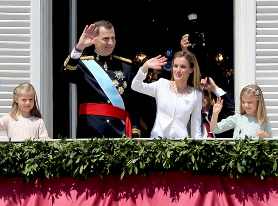 Princess Leonor, Princess of Asturias, King Felipe VI of Spain, Queen Letizia of Spain and Princess Sofia Princess Leonor, Princess of Asturias, King Felipe VI of Spain, Queen Letizia of Spain and Princess Sofia